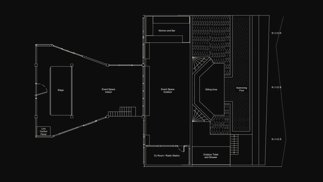Event Space floor plan