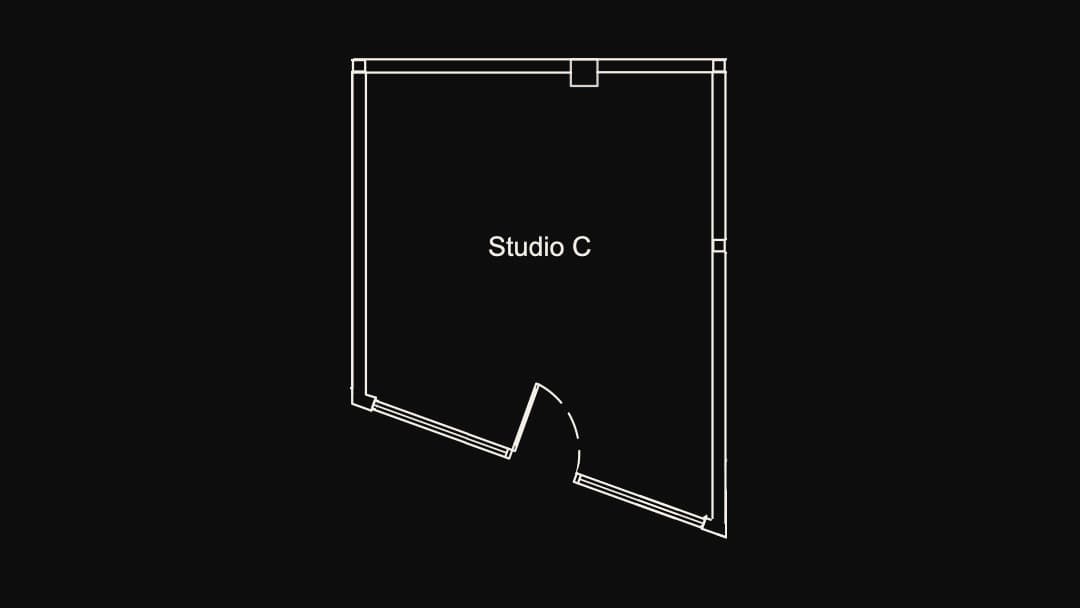 Studio C floor plan