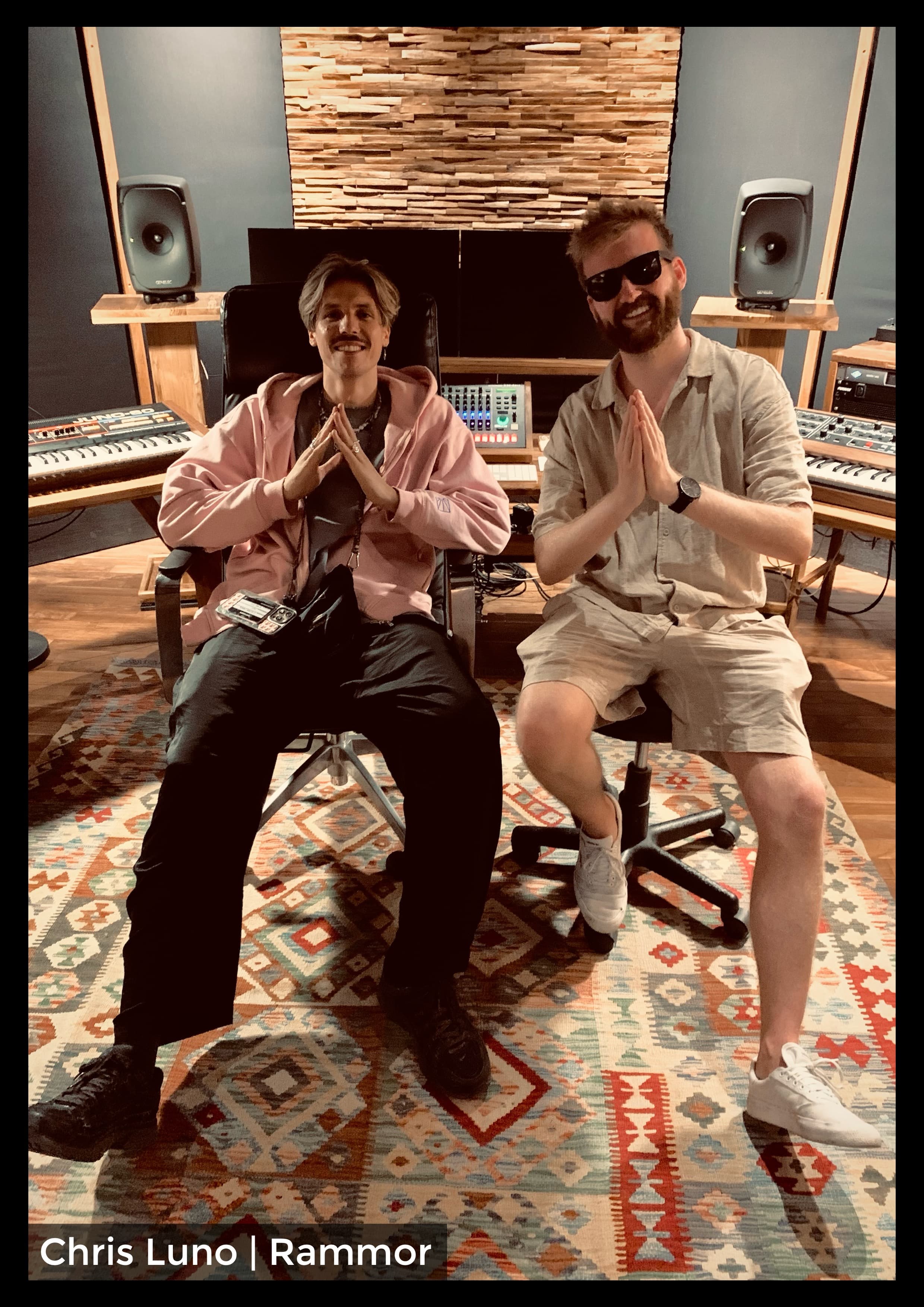 Chris Luno & Rammor at Aya Studios Bali