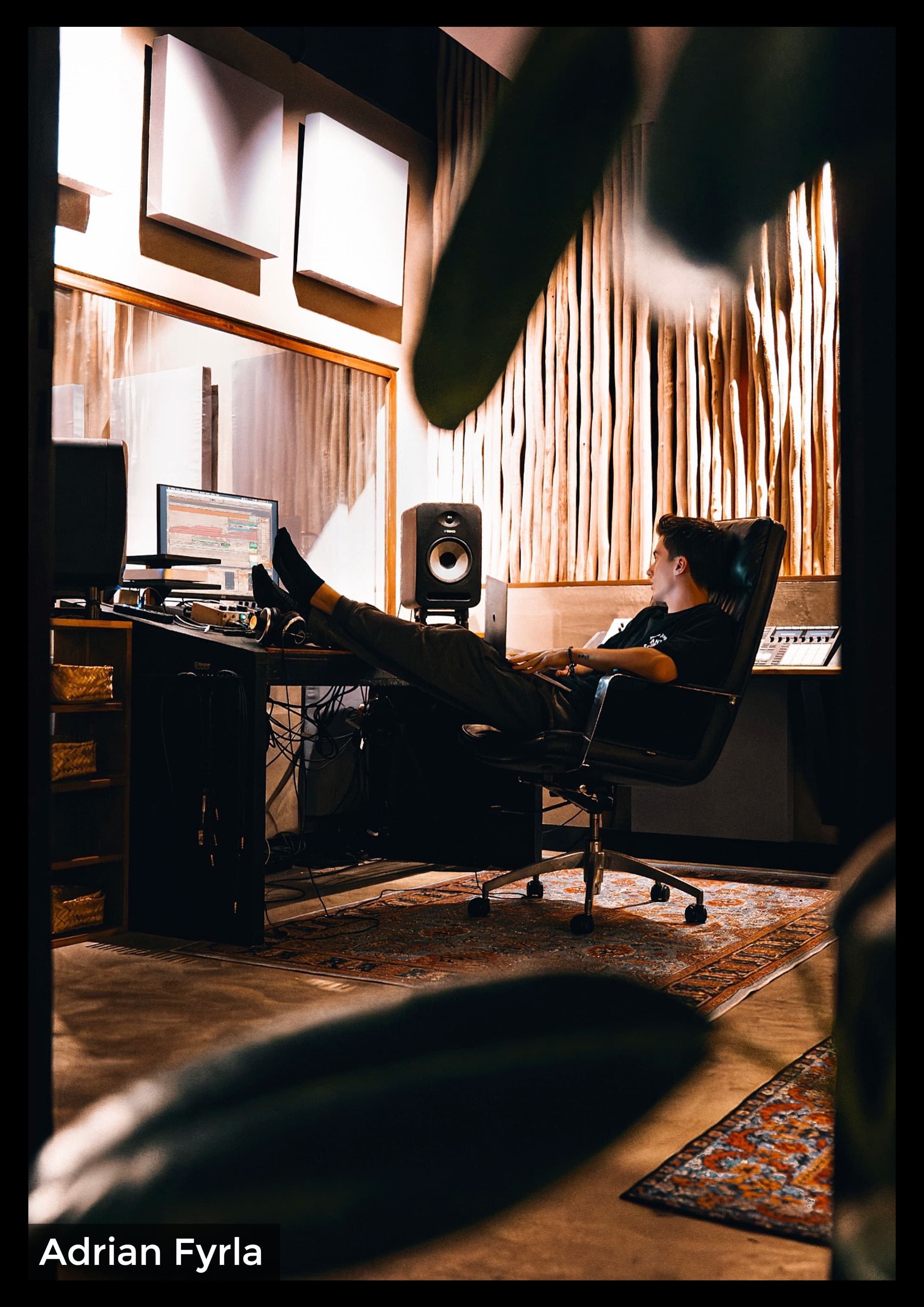 Adrian Fyrla at Aya Studios Bali