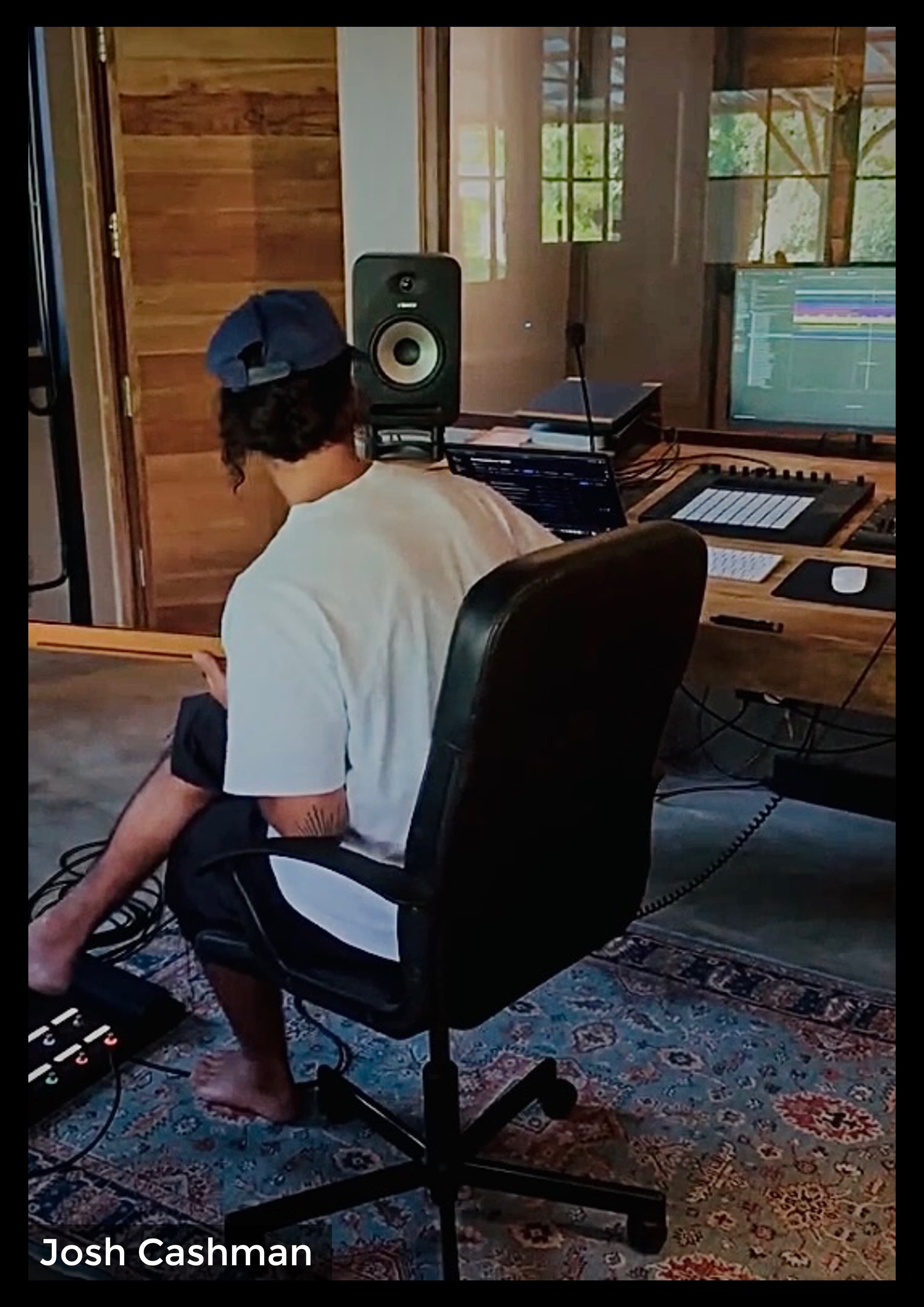 Josh Cashman at Aya Studios Bali